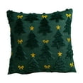 thumbnail image 4 of Christmas Throw Pillow Covers, Square Pillows Cover, Christmas Tree Throw Pillow Cover Decor, Throw Pillow Soft Plush Cushion Cover for Holiday Winter Home Sofa Bed Porch(18x18", 3PCS, without core), 4 of 8