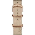 thumbnail image 3 of Women's Weekender 38 Metallic Blush Watch, Fabric Slip-Thru Strap, 3 of 3