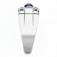 thumbnail image 4 of Anillo Color Plata Para Hombres de Acero Inoxidable Crystal de Montana, 4 of 4