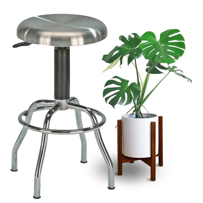 NSI Stainless Steel Adjustable Bar Stool
