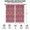 thumbnail image 2 of Blackout Kids Curtains,Colorful Geometric Pattern Childrens Insulated Curtains Set Of 2,Bedroom Essentials,Toddler Room Decor 42x84in(106x213cm), 2 of 5