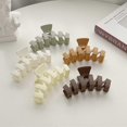 thumbnail image 4 of Large hair clip, 4.5 inch large non-slip claw clip, 5 colors of perfect grip, comfortable, elegant and beautiful, 4 of 5