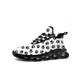 thumbnail image 1 of Zapatillas deportivas planas con estampado de pata de animal para hombre y mujer, deportivas para correr de alta calidad, personalizables DIY, 1 of 6