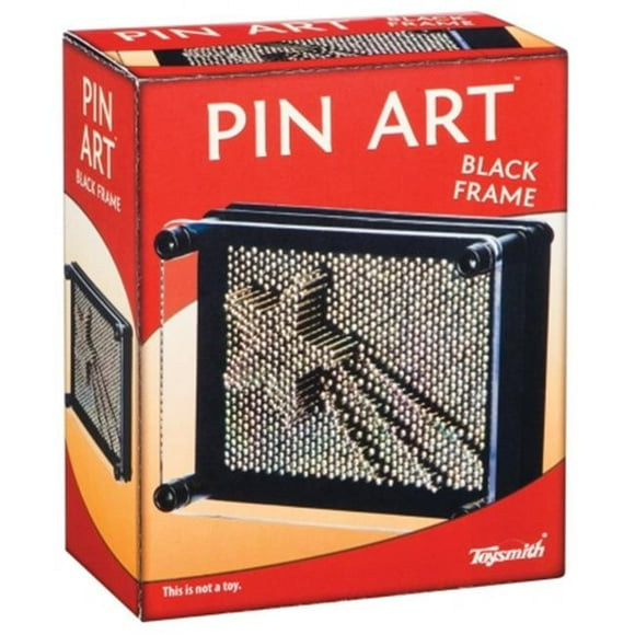 Toysmith Pin Art (Black Frame 3.75-Inch x 5-Inch)