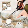 thumbnail image 6 of Yayeee Faucet Mat for Kitchen Sink 14.7" Diatomite Long Splash Guard Pad, Cute Halloween Pumpkins, 6 of 7