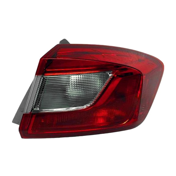 KAI New CAPA Certified Standard Replacement Passenger SIde Outer Tail Light Assembly, Fits 2016-2017 Chevrolet Cruze Sedan