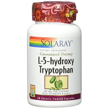 Solaray L-5-hydroxy Tryptophan - 100 mg - 30 capsules
