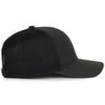 thumbnail image 3 of Outdoor Cap PDT20M Slight Pre-Curved Visor Cap-Black/Black, 3 of 8