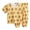 Yellow, variant on larppty Children Girl Pajamas Set Soft Comfy Sleepwear Pajamas(1-2 Years,Light Yellow)