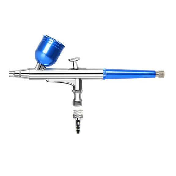 Portable Gravity Feed Spray Airbrush Pen Kit Pump Gun Easy Use Clean For Set Art Painting Tattoo Cake Makeup Beautiful Model ,Versatile applications