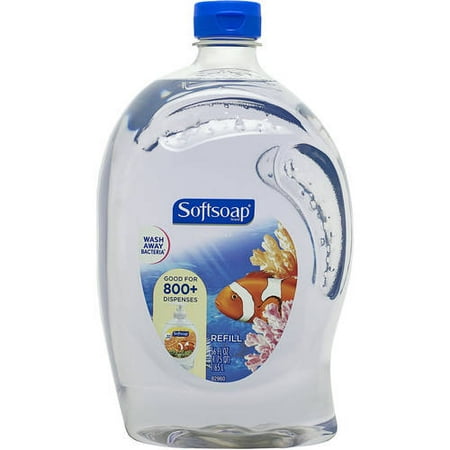 Softsoap Liquid Hand Soap Refill, Aquarium Series - 56 fluid ounces