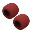 thumbnail image 5 of Uxcell Thicken Ball-Type Wine-Red Mic Cover Windscreen Foam 2 Pack, 5 of 5