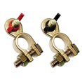 thumbnail image 2 of 1 Pair Car Battery Pole Terminals 12V 24 V Battery Terminals Switch With M8 Bolt, 2 of 6