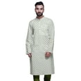 thumbnail image 1 of Atasi Printed Summer Kurta For Men Party Wear Casual Kurtas Ethnic Clothing, 1 of 7