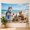 A, variant on XaaKee, Panda Floating Away Wall Tapestry, High-Quality Polyester Tapestry For Bedroom, 60x40Inch