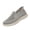 Khaki, variant on Willtoo Men's Slip On Loafers Mesh Breathable Orthopedic Comfort Casual Walking Shoes Arch Support Cushion Light Shoe Outdoor Sneaker