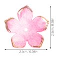 thumbnail image 2 of WASHWEPE 200Pcs Handmade Style Acrylic Spacer Bead Caps for Floral Jewelry Making Supplies, 2 of 6