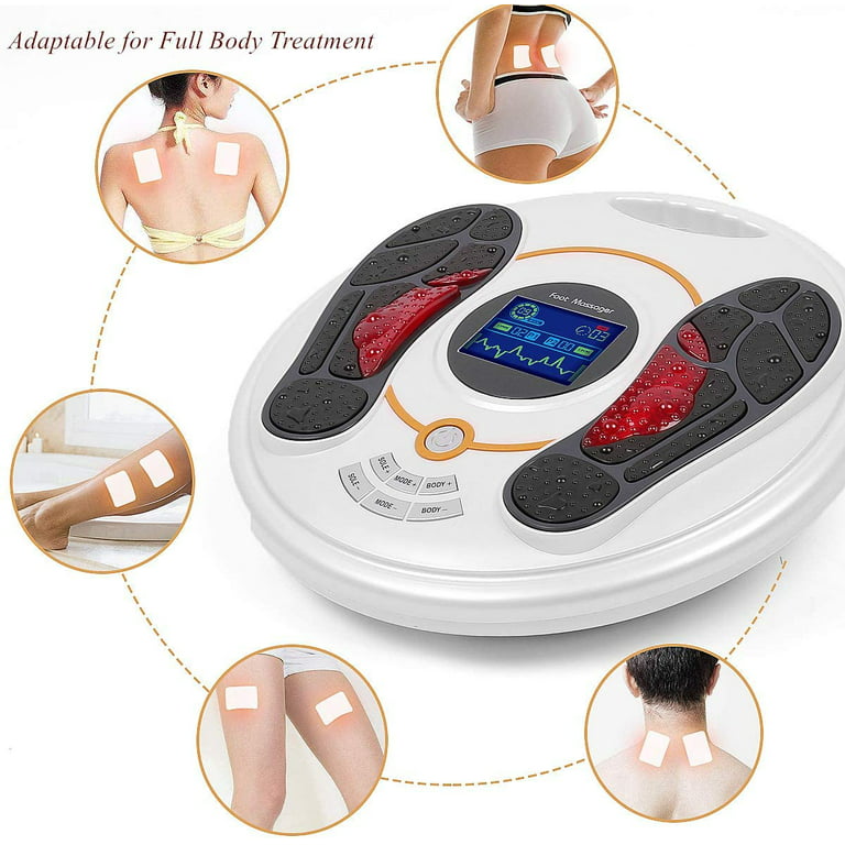 Foot Circulation Stimulator Machine with EMS TENS Pads,TENS Unit for Feet  Neuropathy, Advanced Nerve…See more Foot Circulation Stimulator Machine  with
