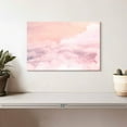 thumbnail image 2 of Elephant Stock Cotton Candy Sunset Wall Art - Horizontal Canvas Wall Art - Living Room Wall Decor - Nature Canvas - Pink And Beige Decor - 12" x 8", 2 of 6