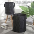 thumbnail image 2 of 1pc Pop-up Trash Can, Outdoor Portable Camping Folding Trash Can Camping Trash Can Gardening Garden Garbage Bag Garden Leaf Buck, 2 of 6