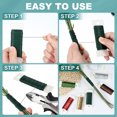 thumbnail image 4 of Alambre Floral Paddle Flexible de 26 Gauge Uxcell 115 Yardas Alambre de Florista Corona para decoraciones DIY Alambre Verde 3 Rollos, 4 of 6