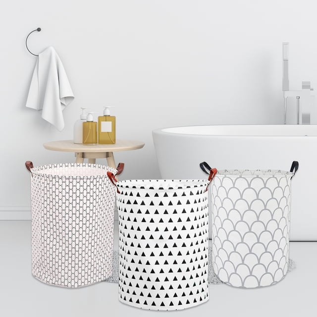 Xihbxyly Cesta de Tela para Guardar Ropa, Organizador de Gran Capacidad, Diseño Impermeable de Algodón y Lino, Solución Versátil para El Hogar, Multiusos, Tamaño 40 X 40 Cm