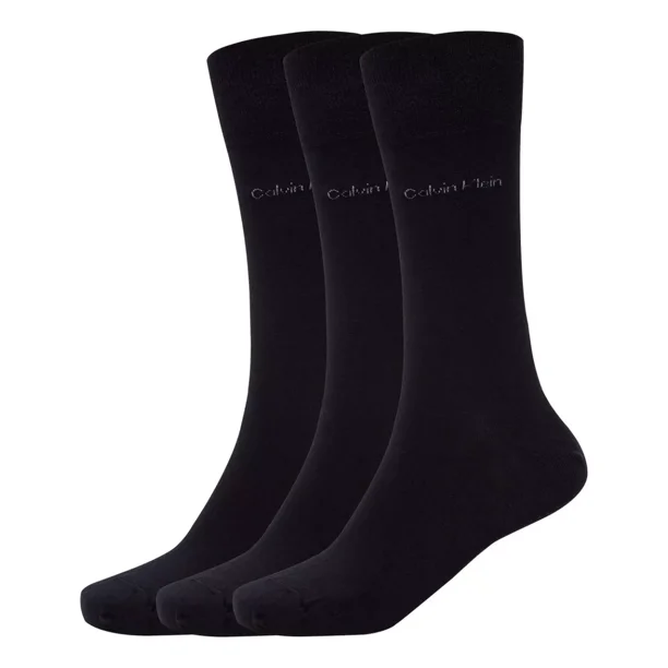 Pack De 3 Pares De Calcetines De Vestir Jos.A.Bank - Microfibra - Talla 8-12 - Azul Marino, Gris, Negro