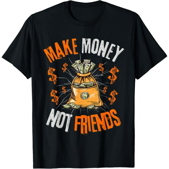 Olive Green and Orange T-Shirt