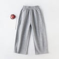 thumbnail image 6 of CONZONE Kids Boys Uniform Sweatpants Wide Leg Sweat Pants for Child Elastic Waist Back To School Athletic Jogger Pants with Pockets, 6 of 9