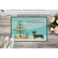 thumbnail image 3 of Carolines Treasures CK3816JMAT Black and Tan Chiweenie Christmas Tree Door Mat Indoor Rug or Outdoor Welcome Mat 24x36, 3 of 4