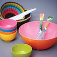 thumbnail image 3 of French Bull Cuenco para servir de 12,5" - Vajilla de melamina - Pasta para mezclar ensaladas (naranja/rosa dos tonos), 3 of 5
