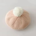 thumbnail image 2 of YooGuoGuo Little Girl's Knit Beret Hat with Pompom Winter Warm Beanie Cap Artist Hat, 2 of 8