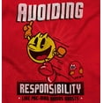 thumbnail image 2 of PACMAN Avoid Responsibility Lazy Hoodie Sweatshirt Women Men Brisco Brands X, 2 of 6