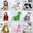 thumbnail image 1 of Umorden Infant Toddler Rabbit Dog Lion Tiger Dinosaur Costumes Baby Boys Girls Kigurumi Cartoon Animal Romper Halloween Purim zhangyuxiang LED, 1 of 2