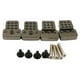 thumbnail image 1 of Cesta de amortiguador de 4 piezas 4x Cesta De Amortiguador Delantera / Trasera Para 1:16 WPL C24 RC Piezas De Actualización De Automóviles De Titanio titanio Magideal Cesta de amortiguador de 4 piezas, 1 of 6