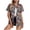 Gray, variant on Hawaiian Shirts for Women Tropical Summer Beach Button Down Short Sleeve Blouses Floral Tops Aloha Luau Outfits 2026