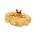 thumbnail image 4 of Lucky Cat Statue, Feng Shui Animal Statue Craft, Muscle Arm Cat Figurine, Lucky Cat Storage Box para el estante moderno del hogar, 4 of 8