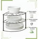 thumbnail image 3 of Esquinero Organizador De Cocina 3 Niveles para Cocina y Alacena Estante de Metal Organizador de platos Negro Resistente a la Oxidación, Ahorra Espacio en Encimera, 3 of 7