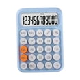 thumbnail image 1 of Calculadora de 12 dígitos perfecl de escritorio con botones grandes de sensibilidad suave Azul claro, 1 of 8