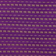 thumbnail image 6 of Decorative Elephant Parade Stripes Purple Silk Throw Pillow Cushion Cover Set, 6 of 6