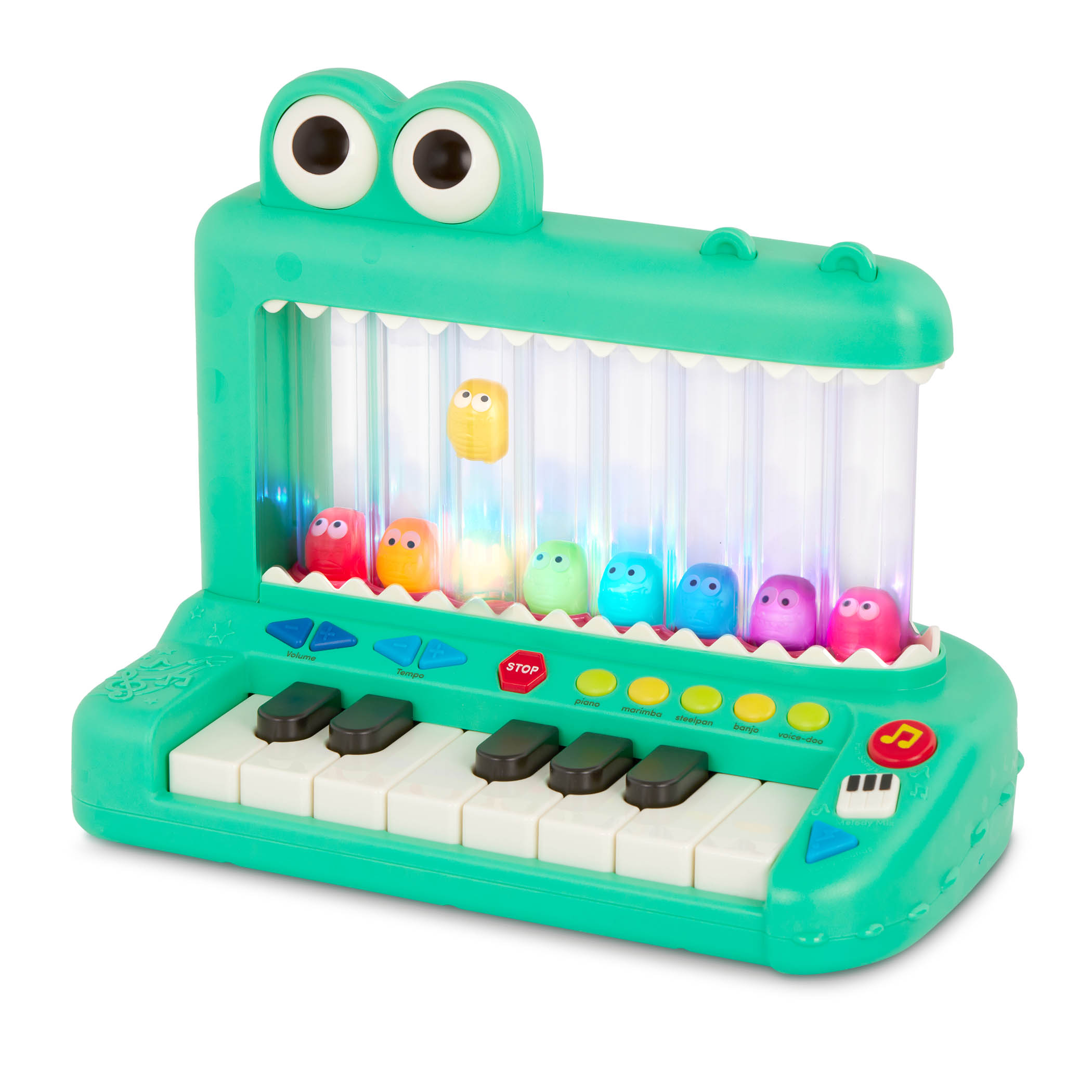 Battat Croco Pop Piano Toy Keyboard photo 1