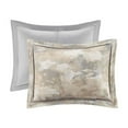 thumbnail image 4 of Madison Park Beacon 7 Piece Textured Cotton Blend Comforter Set in Gray, 4 of 9