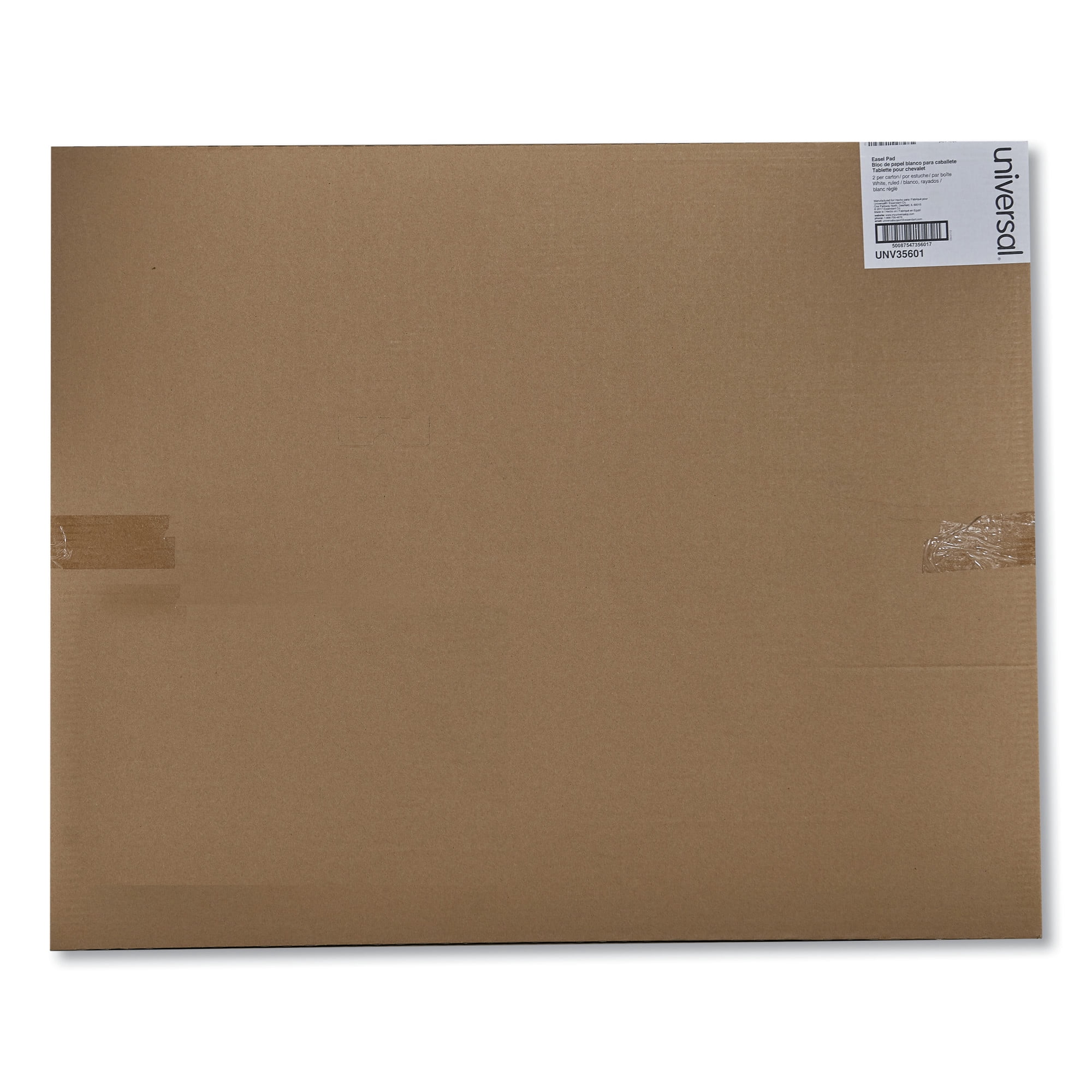 Universal Recycled Easel Pads, 50 Sheets, 2 Count