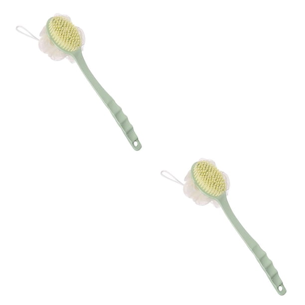 Yuarrent 1 cepillo para espalda con mango largo, depurador corporal, ducha de baño, exfoliante, piel exfoliante Type2 NO2