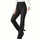 thumbnail image 1 of Pincandy Women's Solid Color Stretch Denim Leggings - 2 Pockets, Loose Wide Leg Fit, Perfect for Gym, Workout & Casual Wear, 1 of 7