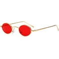 thumbnail image 1 of FEISEDY Vintage Small Round Sunglasses Retro Slender Metal Frame Candy Colors B2422, 1 of 5