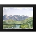 thumbnail image 2 of Shefranov, Olga 14x11 Black Modern Framed Museum Art Print Titled - Mountain Scape, 2 of 5