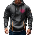 thumbnail image 1 of Sudadera con capucha para hombre, jersey estampado, sudadera deportiva de manga larga, blusa para hombre, blusa de poliéster, 1 of 3