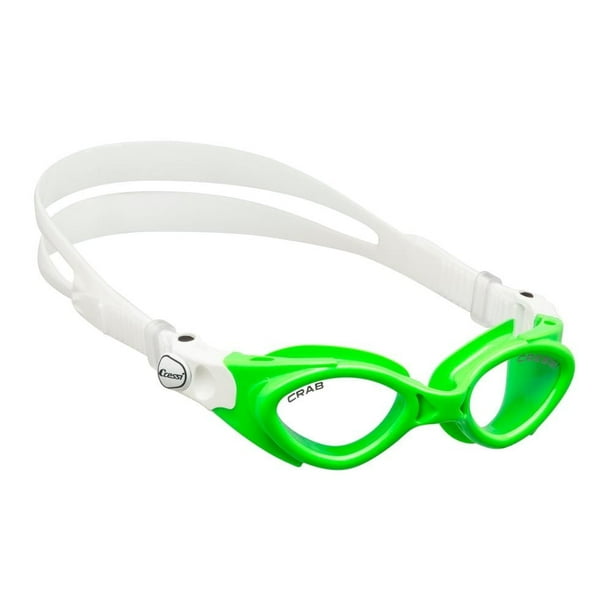 Goggle Cressi Crab Infantil Crab Verde Lente Claro