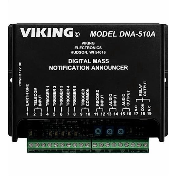 Viking DNA-510A Digital Mass Notification Announcer